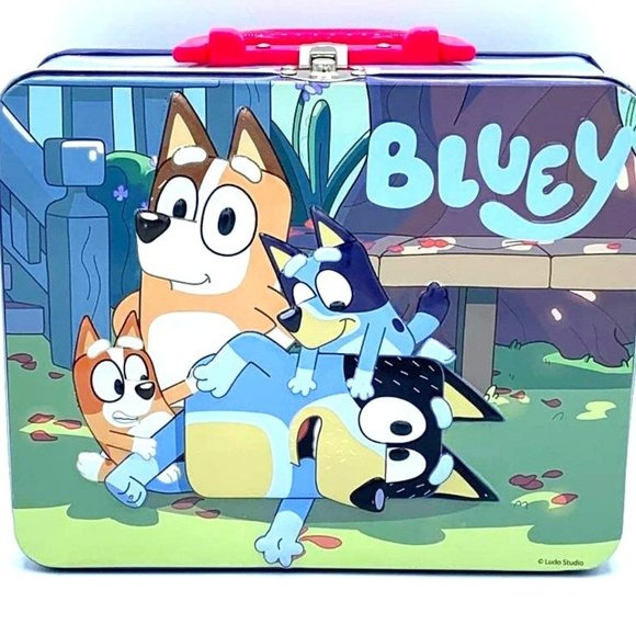 Storage & Organization Bluey Lunch Box Pink Handle Poshmark